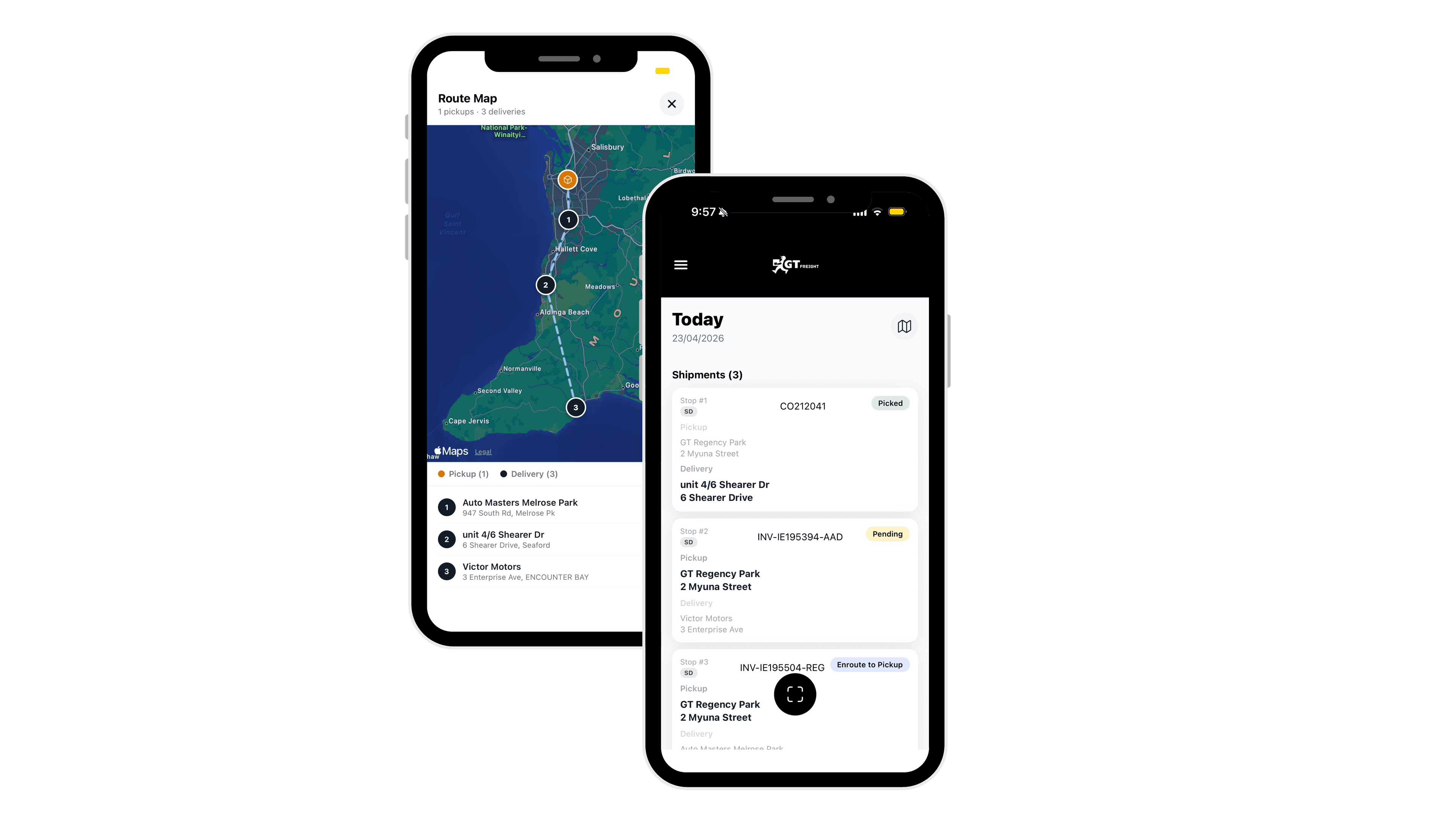 GT Freight App